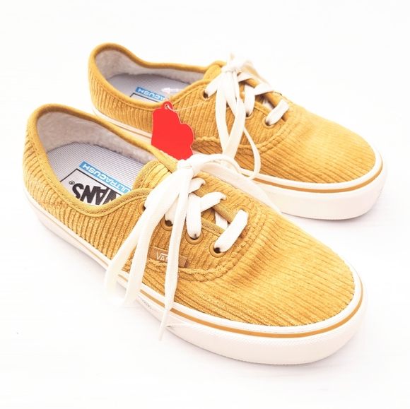 vans ultracush yellow